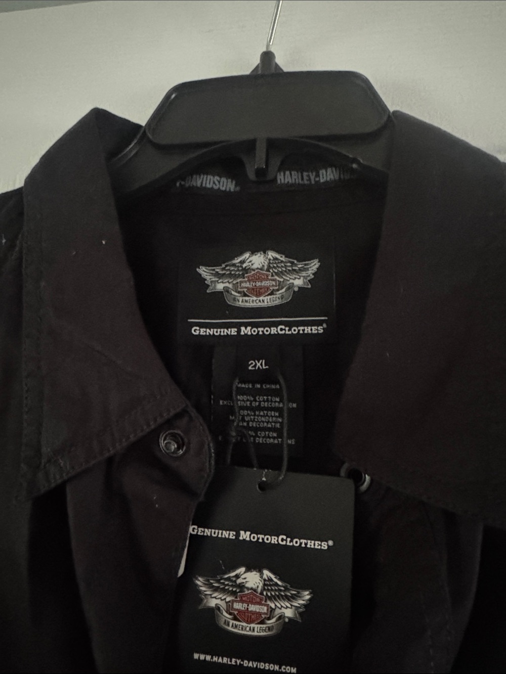 Harley-Davidson Black Men’s Sleeveless Shirt - Picture 2 of 6